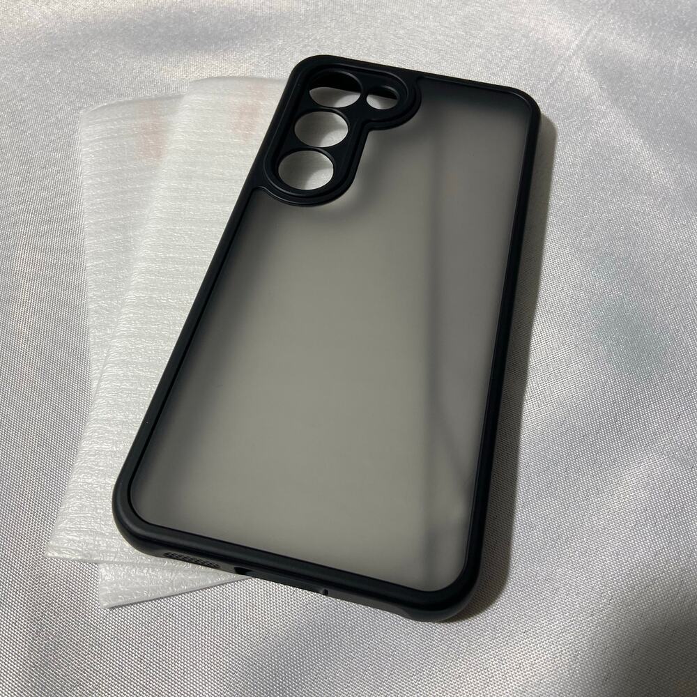 3 in 1 Case for Samsung Galaxy S23 5G Black - Picture 1 of 3